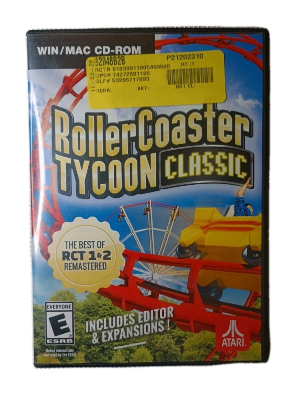 RollerCoaster Tycoon Classic. Windows/Mac. Remastered Game Rated E